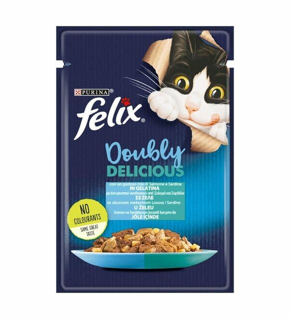 Felix Çifte Lezzet Somon ve Sardalyalı 85 gr