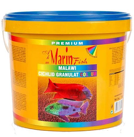 Ahm Marin Malawi Cichlid Colour Granulat 100gr Açık