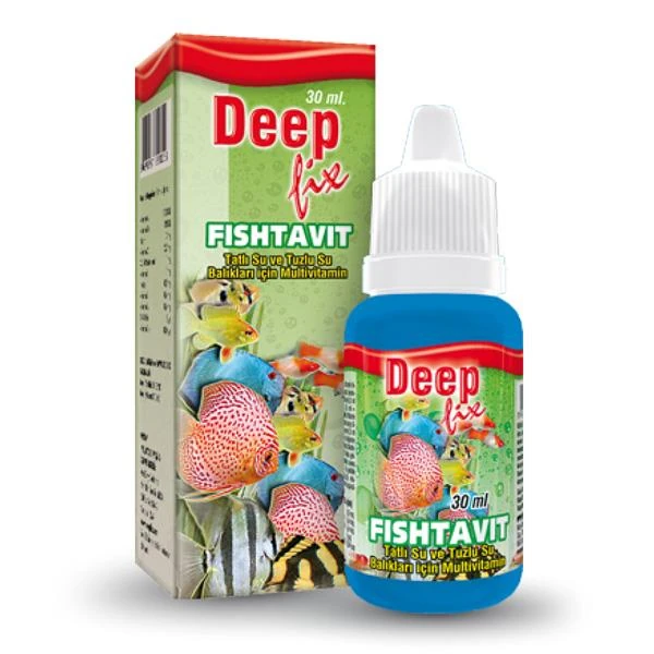 Deep Fix Fishtavit Balık Vitamini 30ml.