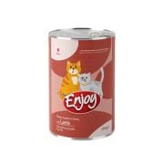 Enjoy Sos İçinde Et Parçacıklı Kuzu Etli Yetişkin Kedi Konservesi 400 gr