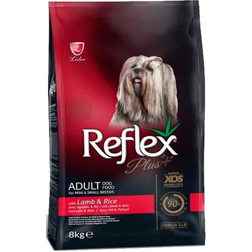 Reflex Plus Küçük Irk Kuzu Etli Köpek Maması 8Kg