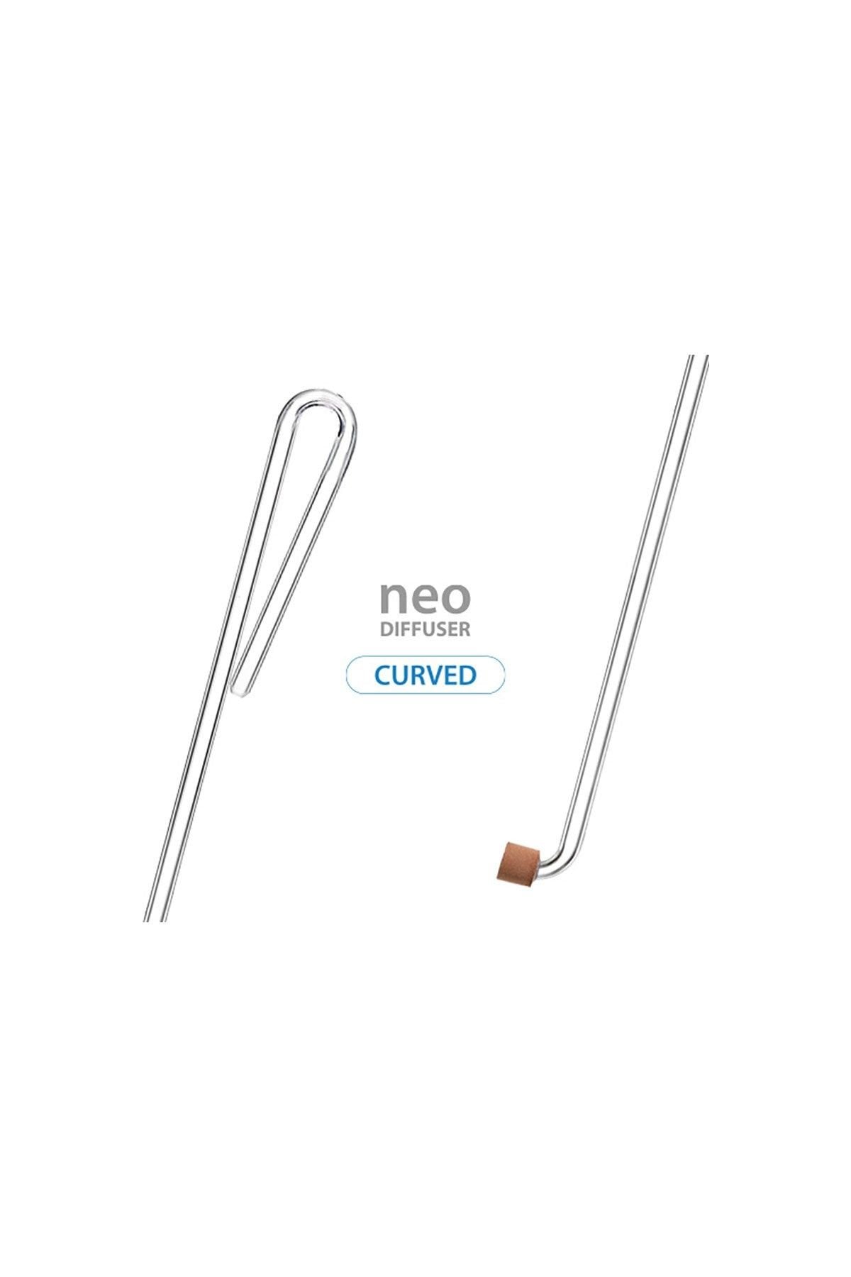 Aquario Co2 Diffuser Curved Tiny SS (Brown) 8mm