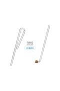 Aquario Co2 Diffuser Curved Tiny SS (Brown) 8mm