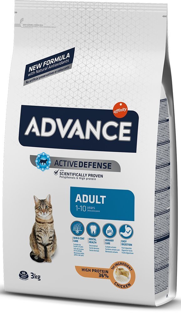 Advance Adult Tavuklu Kedi Maması 3kg