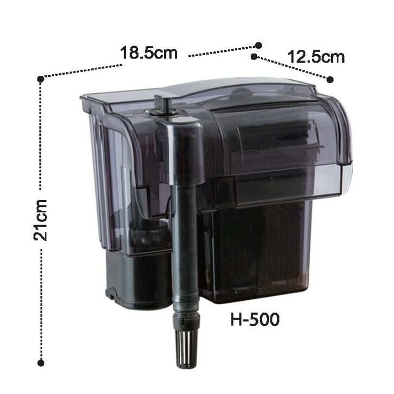 Dolphin H500 Hanging Filter Askı Şelale Filtre (Dışta Kullanım) 580L/H