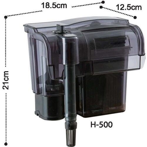 Dolphin H500 Hanging Filter Askı Şelale Filtre (Dışta Kullanım) 580L/H
