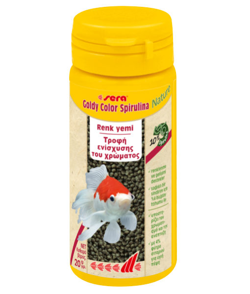 Sera Goldy Color Spirulina Nature 50ml / 20gr
