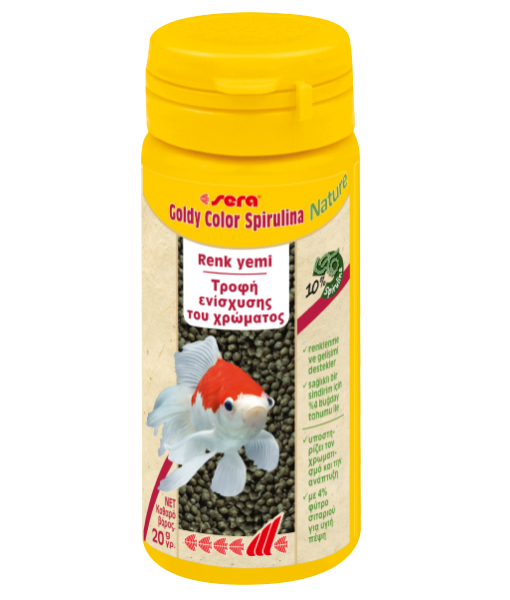 Sera Goldy Color Spirulina Nature 50ml / 20gr