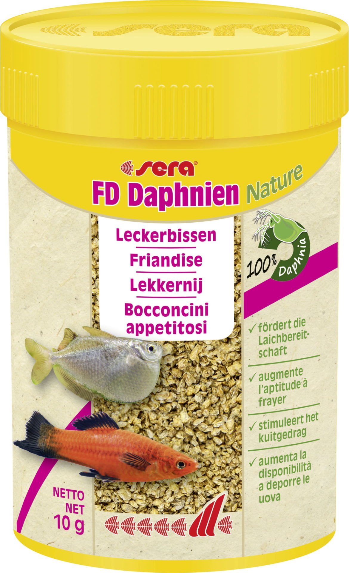 Sera FD Daphnien Nature 100ml 10gr.
