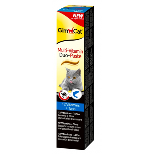 Gimpet Multi-Vitamin Duo Paste 12 Vitamin Peynirli 50gr.