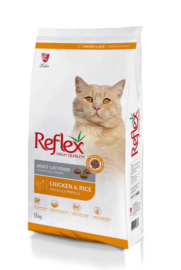 Reflex Tavuklu Yetişkin Kedi Maması 15Kg