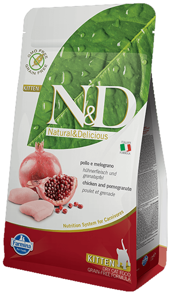ND Prime Tahılsız Kitten Tavuk & Nar Yavru Kedi Maması 1,5Kg