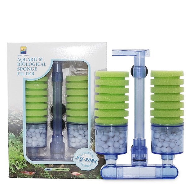 Xinyou XY-2882 Çiftli Biyolojik Dikey Sünger Filtre