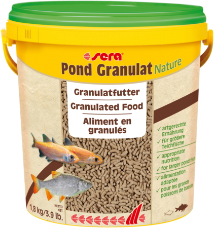 Sera Pond Granulat Nature 10Lt / 1,8kg