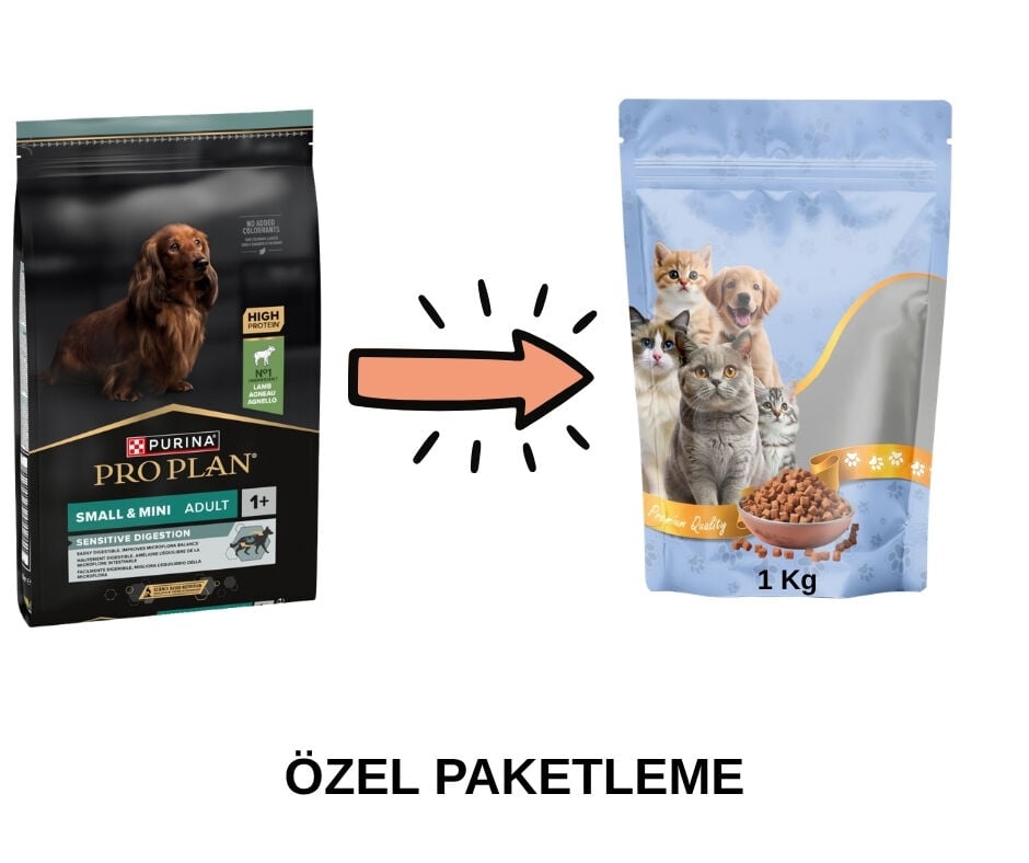 Pro Plan Small&Mini Sensitive Digestion Kuzu Etli Küçük Irk Yetişkin Köpek Maması Paketten Bölme Doypack 1 Kg