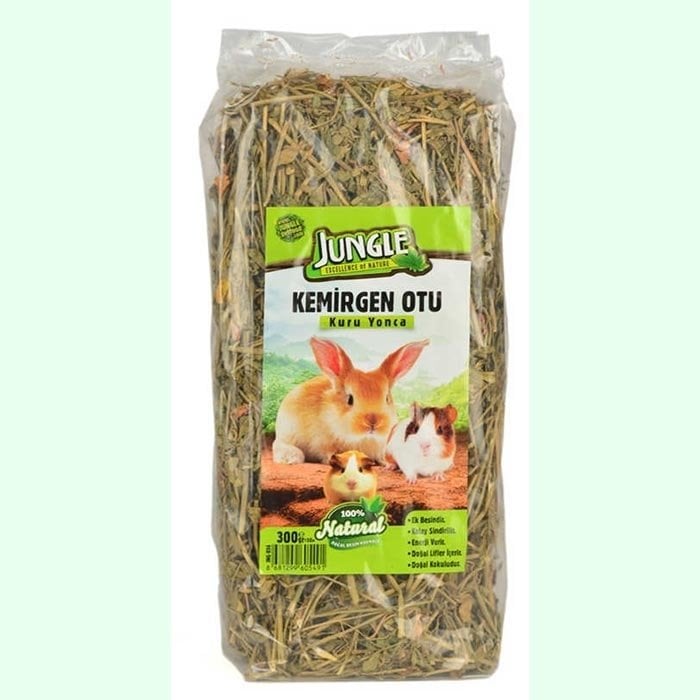 Jungle Kuru Yonca Kemirgen Otu 300gr