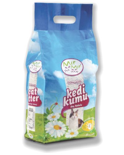 Mırmır Bentonit Topaklanan Kedi Kumu 10Lt