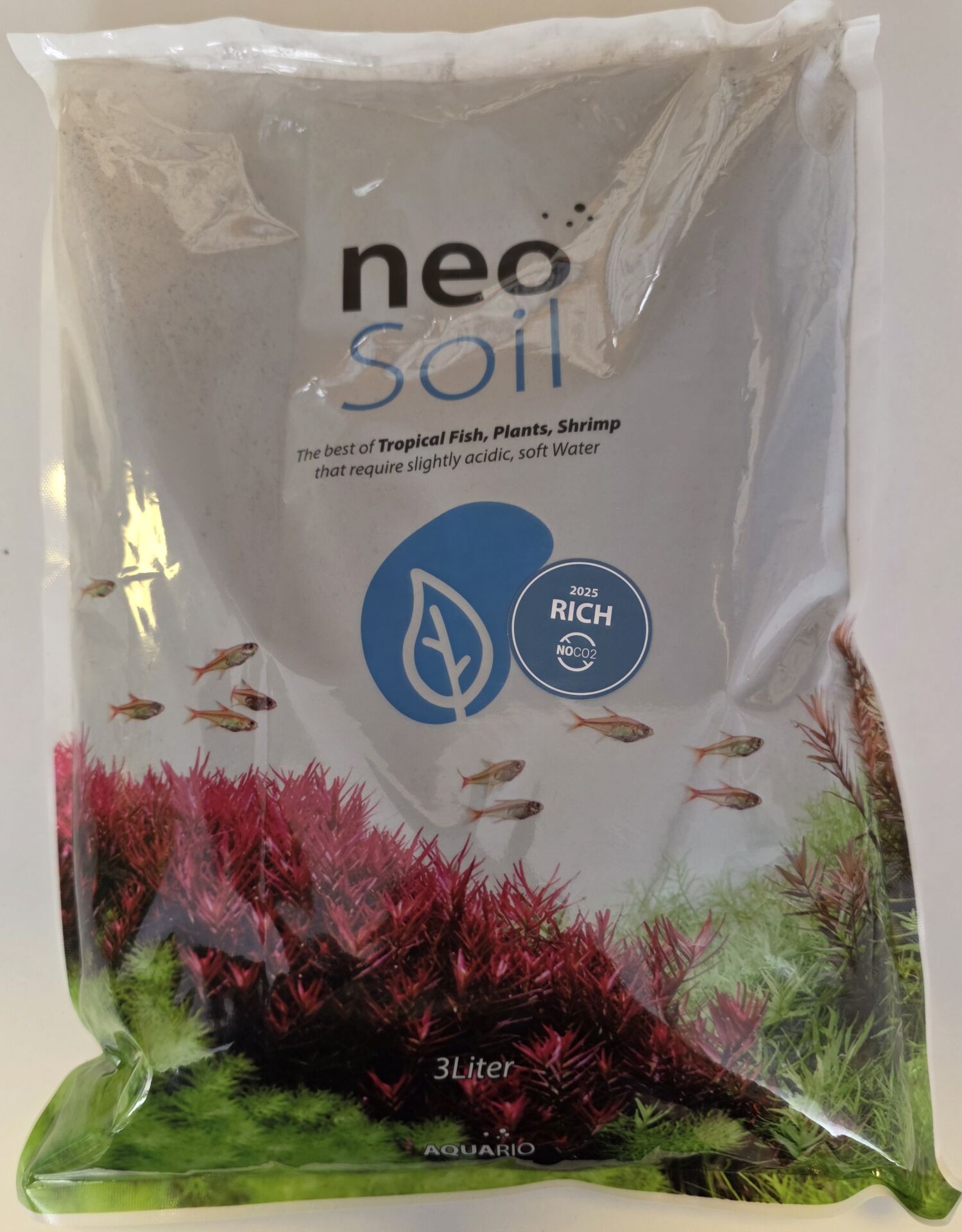 Aquario Neo No Co2 Rich Plants Soil Powder 3Lt