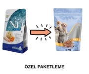 N&D Ocean Morina Balıklı Bal Kabaklı ve Karidesli Tahılsız Yavru Kedi Maması Paketten Bölme Doypack 1 Kg