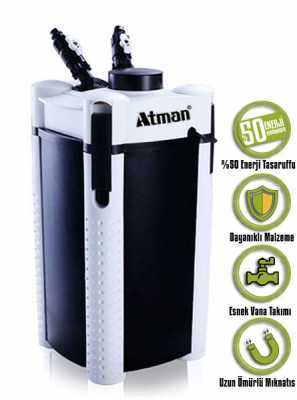 Atman AT 3337S Dış Filtre (1500Lt/Saat)