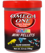 Omega One Color Mini Pellets 50gr. Açık