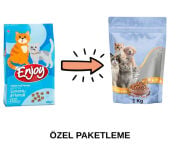 Enjoy Somonlu Yetişkin Kedi Maması Paketten Bölme Doypack 1 Kg