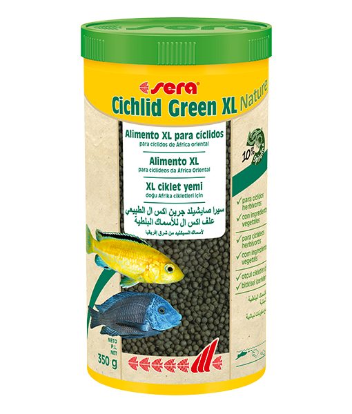 Sera cichlid green XL nature 1000ml / 370gr.