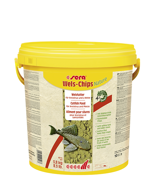 Sera wels chips nature 10Lt / 3800gr.