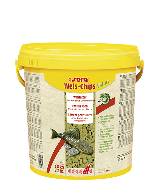 Sera Wels chips nature 10Lt / 3800gr.