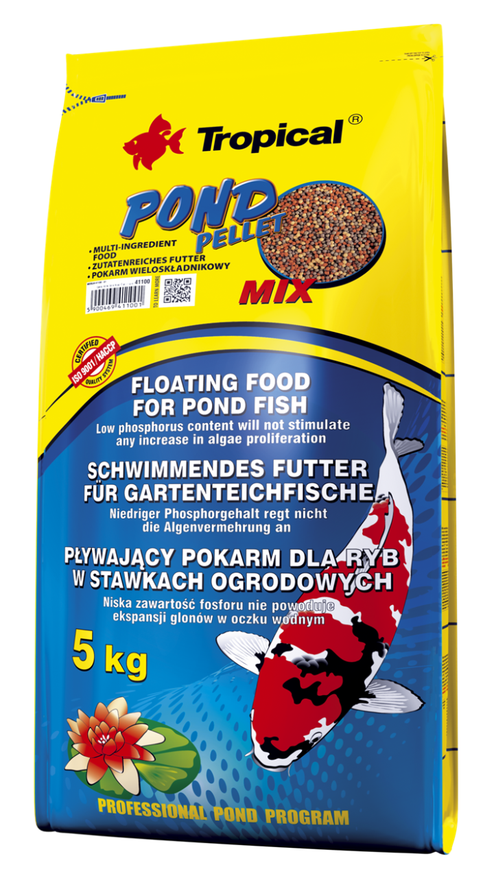 Tropical Pond Pellet Mix S 100gr Açık