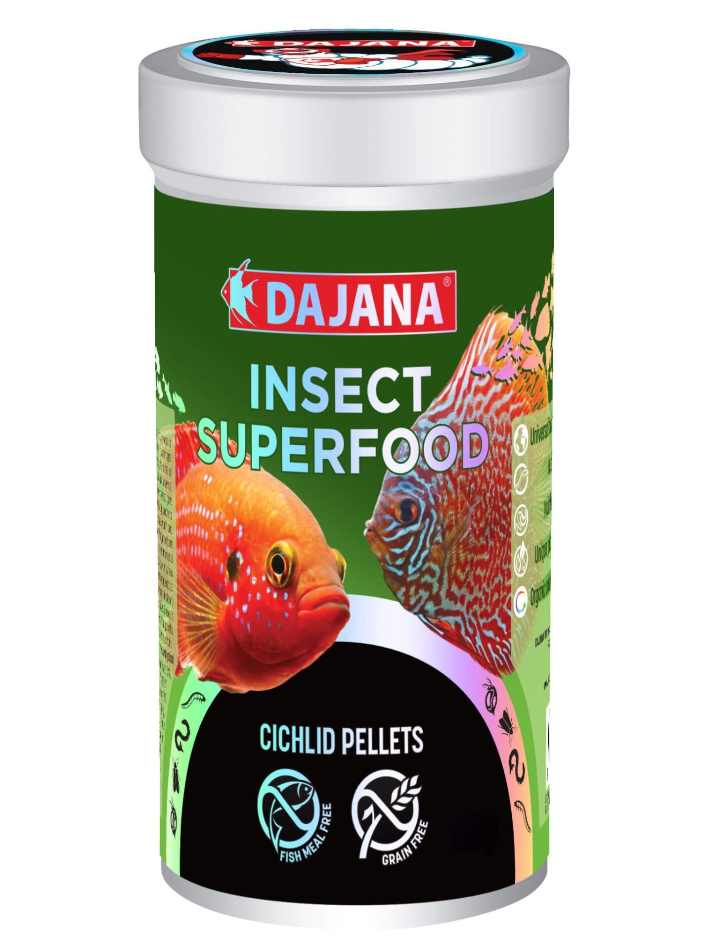 Dajana Insect SuperFood Cichlid Granules 250ml 125gr