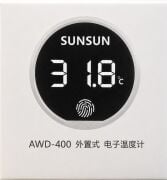 Sunsun AWD-400 Dijital Termometre Yuvarlak