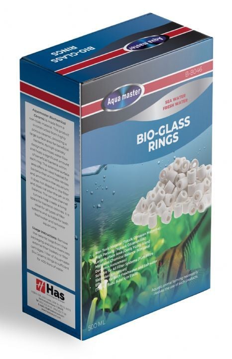 Aqua Master Bio-Glass Seramik Halka 500Gr