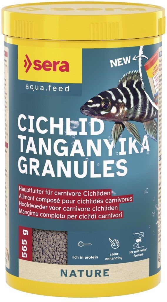 Sera Cichlid Tanganyika Granules (Granured) 1000ml / 565gr