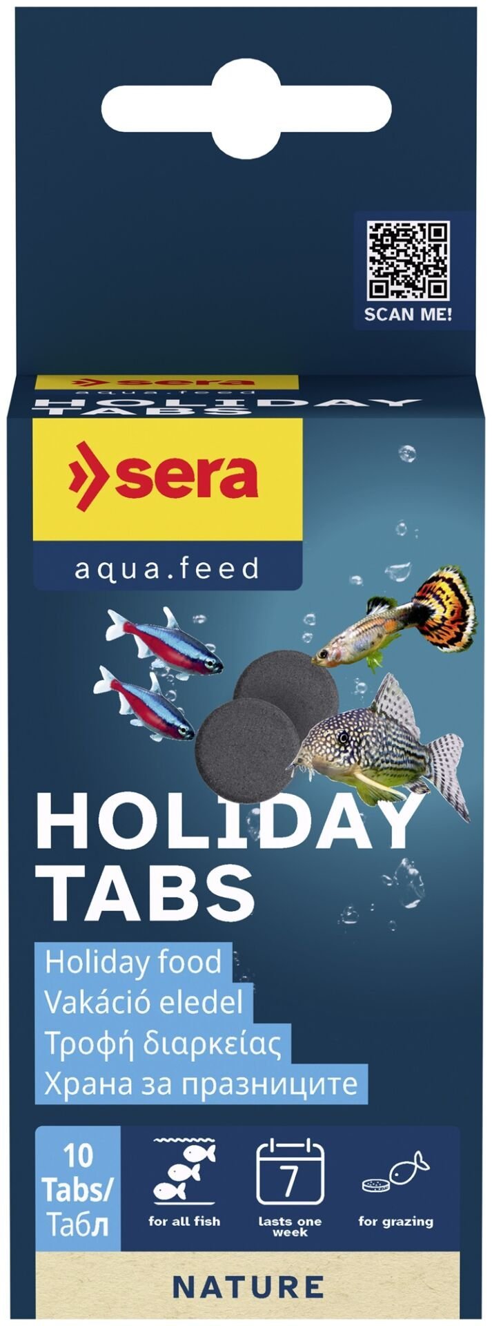 Sera Holiday 10 Tablet. (Tatil Yemi)