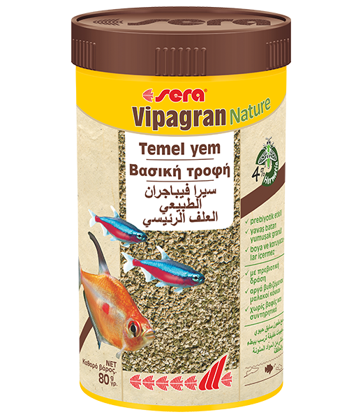 Sera Vipagran Nature 250ml / 80gr