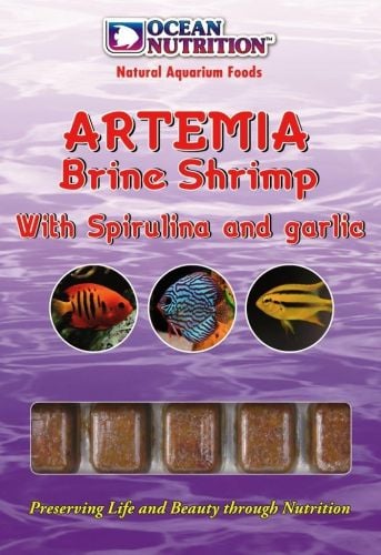 Ocean Nutrition Artemia Spirulina and Garlic 100gr 35 Küp