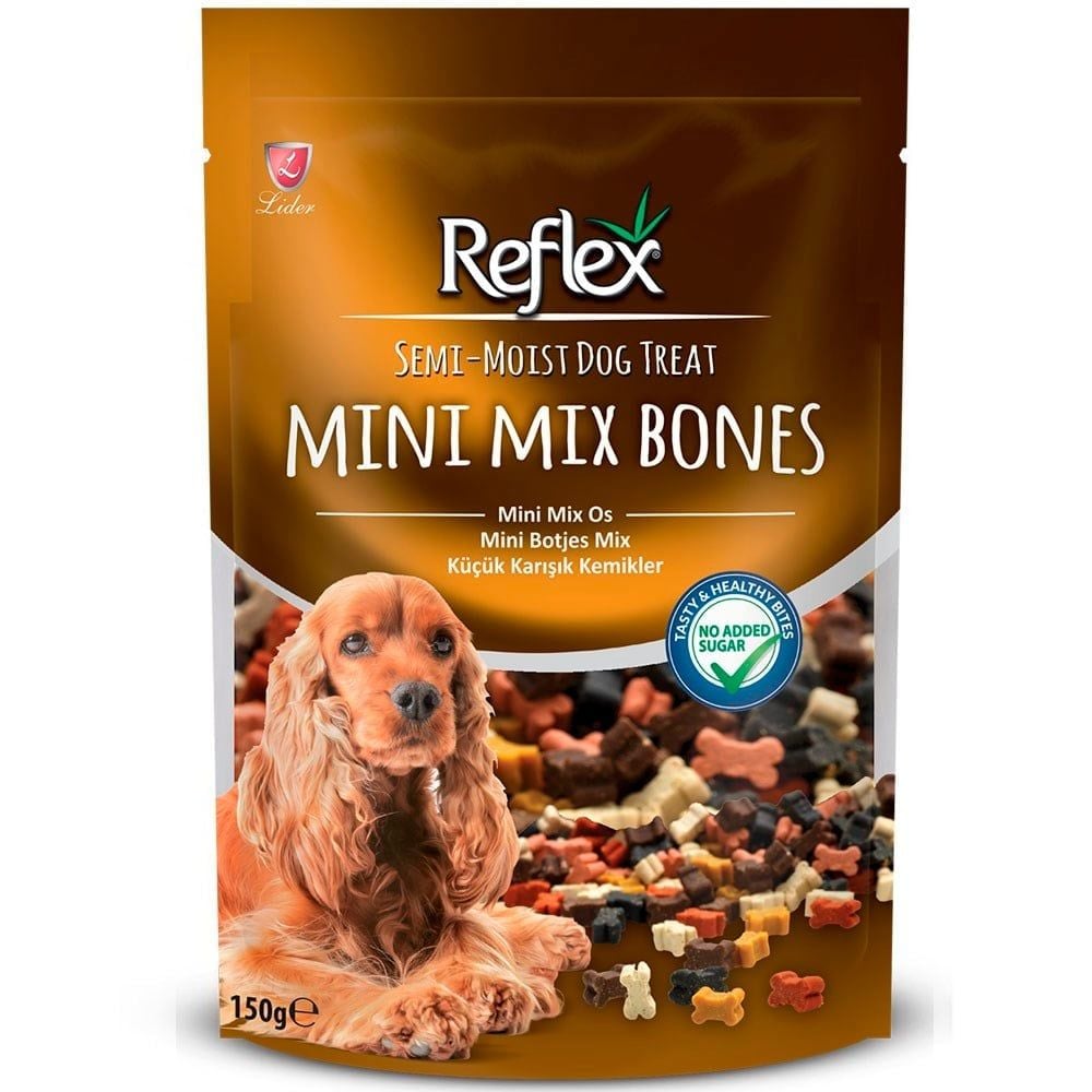 Reflex Semi-Moist Mini Mix Bones Köpek Ödülü 150gr