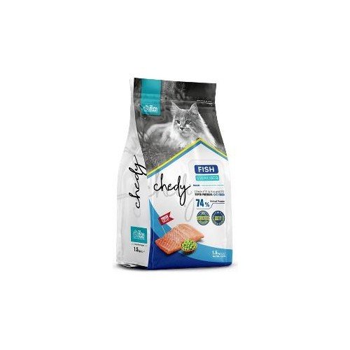 Chedy Super Premium Kısırlaştırılmış Balıklı Yetişkin Kedi Maması 10 Kg