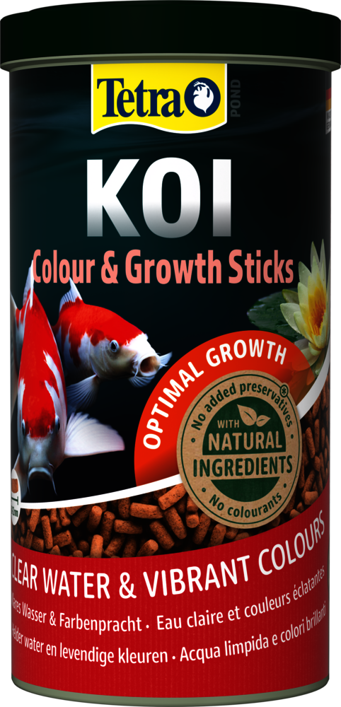 Tetra Pond Koi Colour & Growth Sticks 1000ml / 270gr