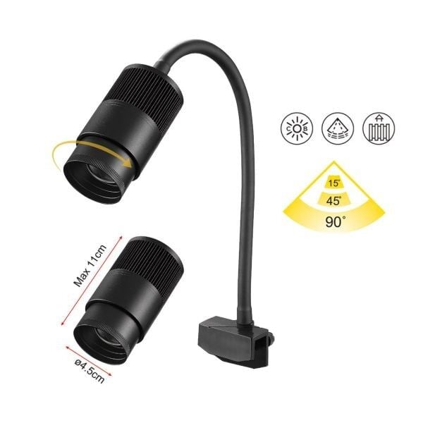 Cocofish SD-200B Odak Ve Yön Ayar Led 3Renk Aydınlatma 10w