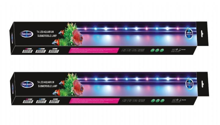 Aqua Master Su Altı Led 60cm 6w Pembe-Beyaz