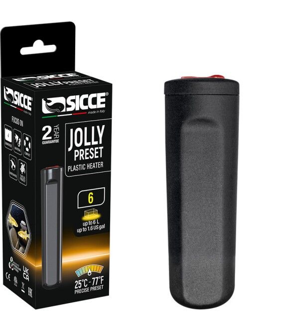 Sicce Jolly Preset Plastik Isıtıcı 6w