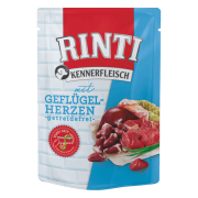 Rinti Sığır Etli ve Tavuk Yürekli Yaş Mama 400gr.