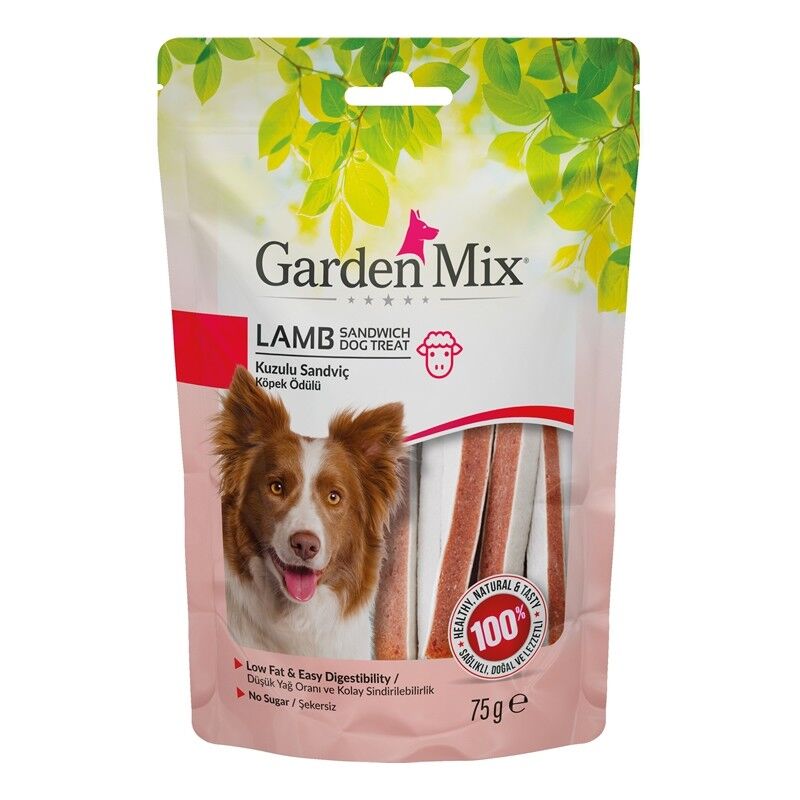 Garden Mix Kuzulu Sandviç Köpek Ödülü 75Gr