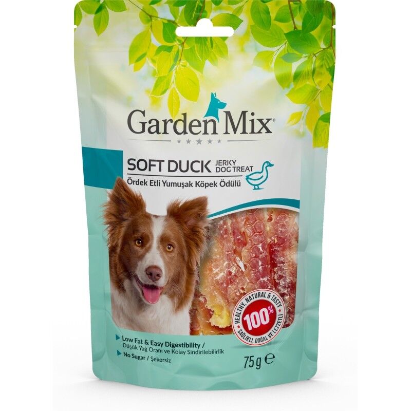 Garden Mix Ördek Etli Yumuşak Köpek Ödülü 75 Gr