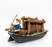 Chicos CH22281 Sandalda Balık Tutan Adam - Akvaryum Dekoru
