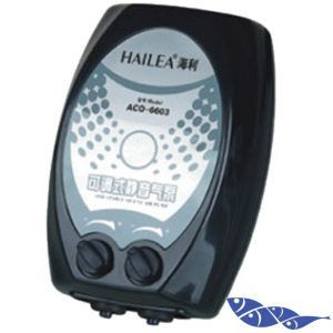 Hailea ACO-6603 Çift Çıkışlı Hava Motoru