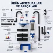 Sunsun YBF-500 Yeni Nesil Askı Filtre 500Lt/h 6w