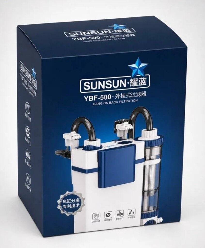 Sunsun YBF-500 Yeni Nesil Askı Filtre 500Lt/h 6w